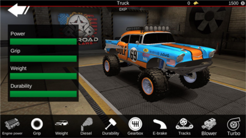 亡命越野汉化版无限金币无限黄金6