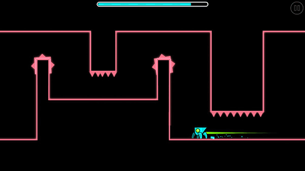 几何冲刺绝对零度第二关攻略3