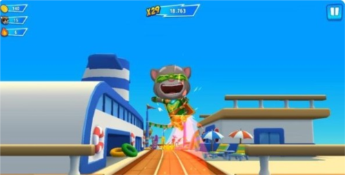 汤姆猫英雄跑酷怎么获得高分2