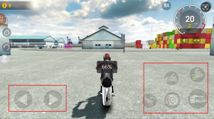 山地狂飙摩托车