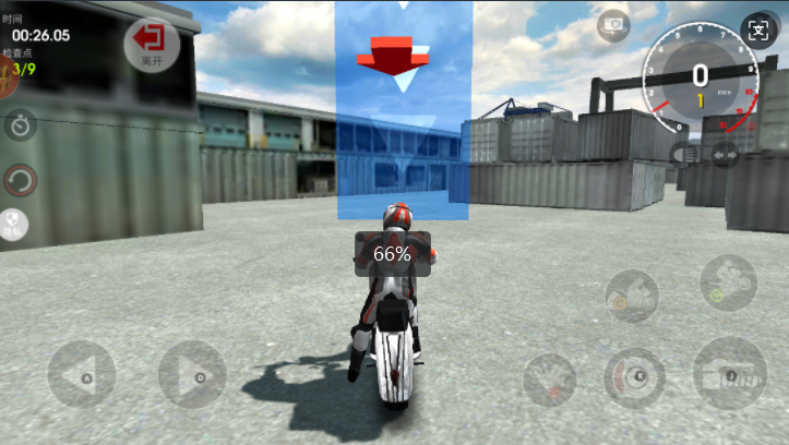 山地狂飙摩托车