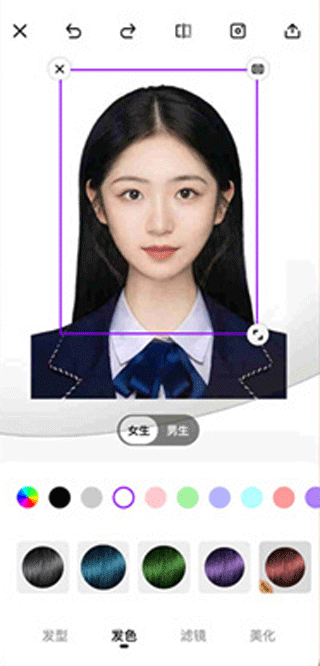 换发型测脸型软件