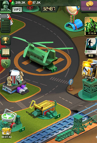 兵人大战联想版军事训练建筑