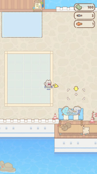 猫咪潜水员小游戏