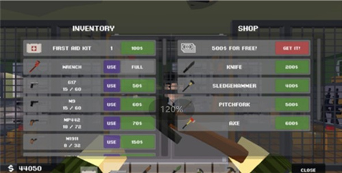 像素战斗僵尸突袭无限齿轮无限金币2024版10